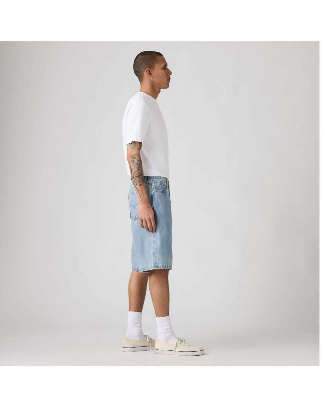 Levi's 478 Baggy Short in het Blue voor heren