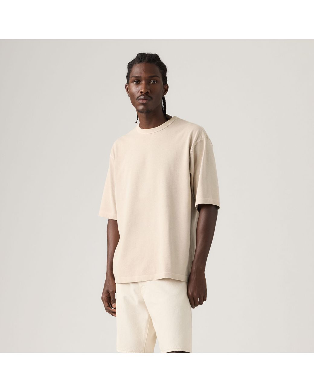 Camiseta Heavyweight Loose Levi's de hombre de color Natural