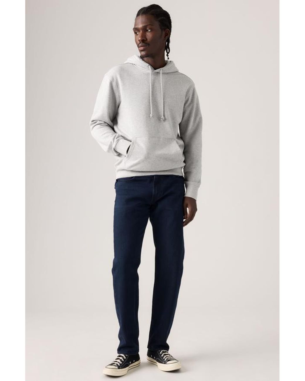 Levi's Blue 502 Taper Jeans for men