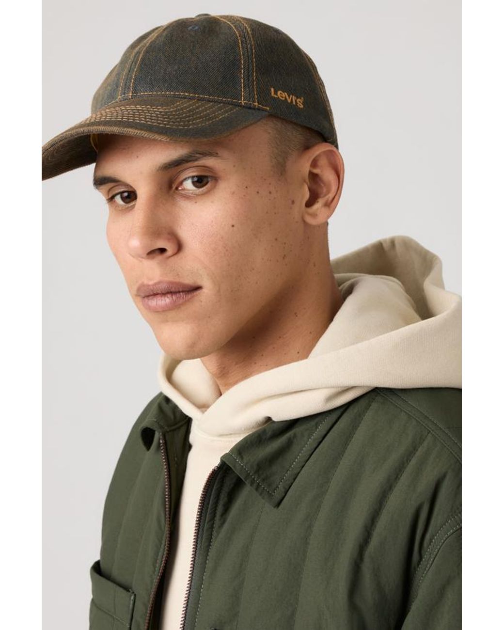 Levi's Brown Essential Cap for men