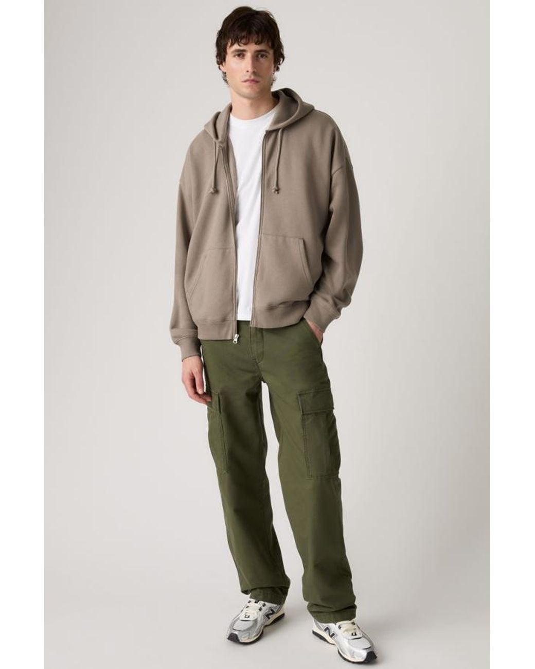Levi's Green Xx Cargo Straight Pants for men