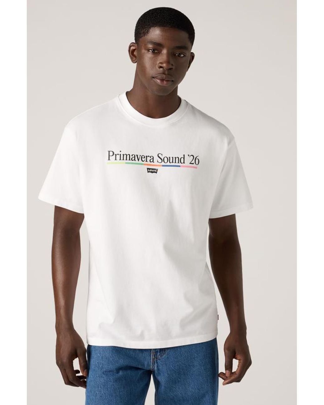 Levi's White Vintage Fit Graphic Tee for men
