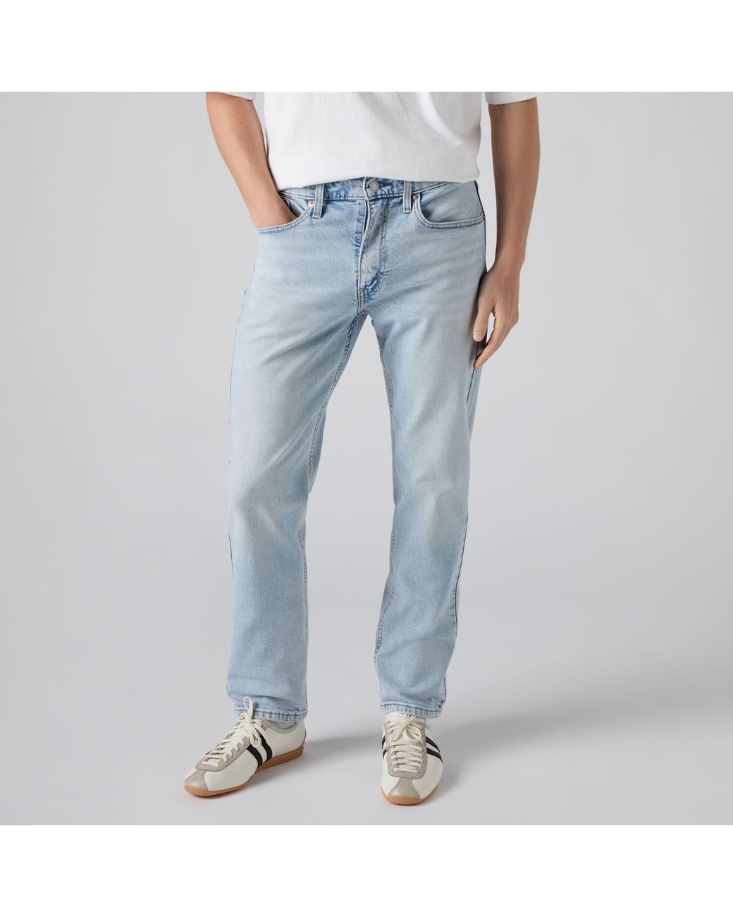 Levi's Blue 502 Taper Jeans for men