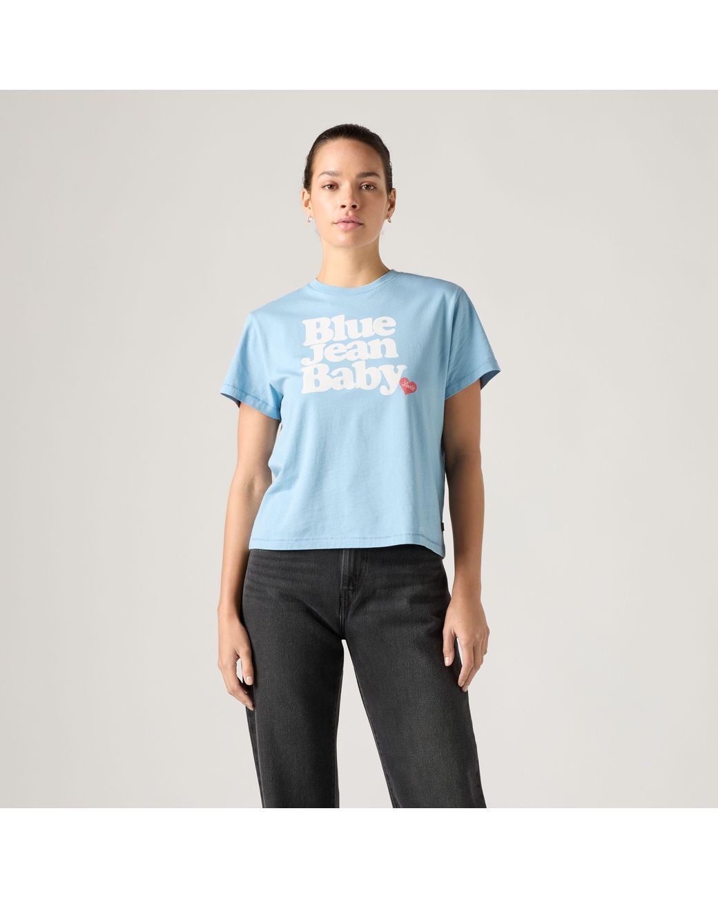 Graphic Classic Tee Levi's de color Blue