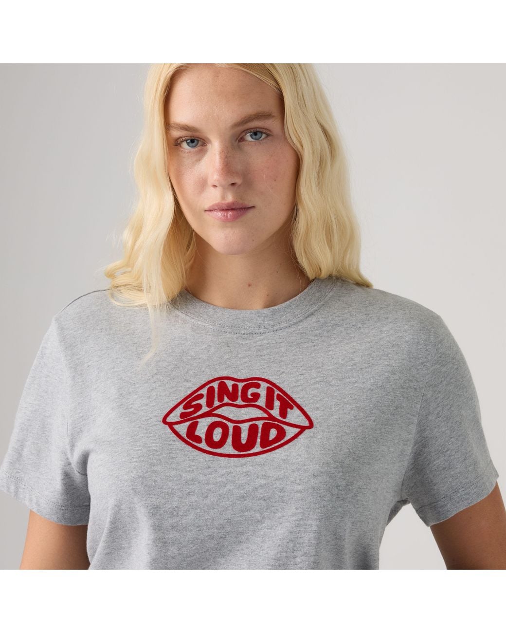 Graphic Favorite Tee Levi's de color Gray