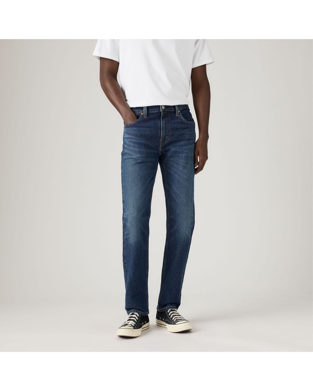 Levi's Blue 502 Taper Jeans for men