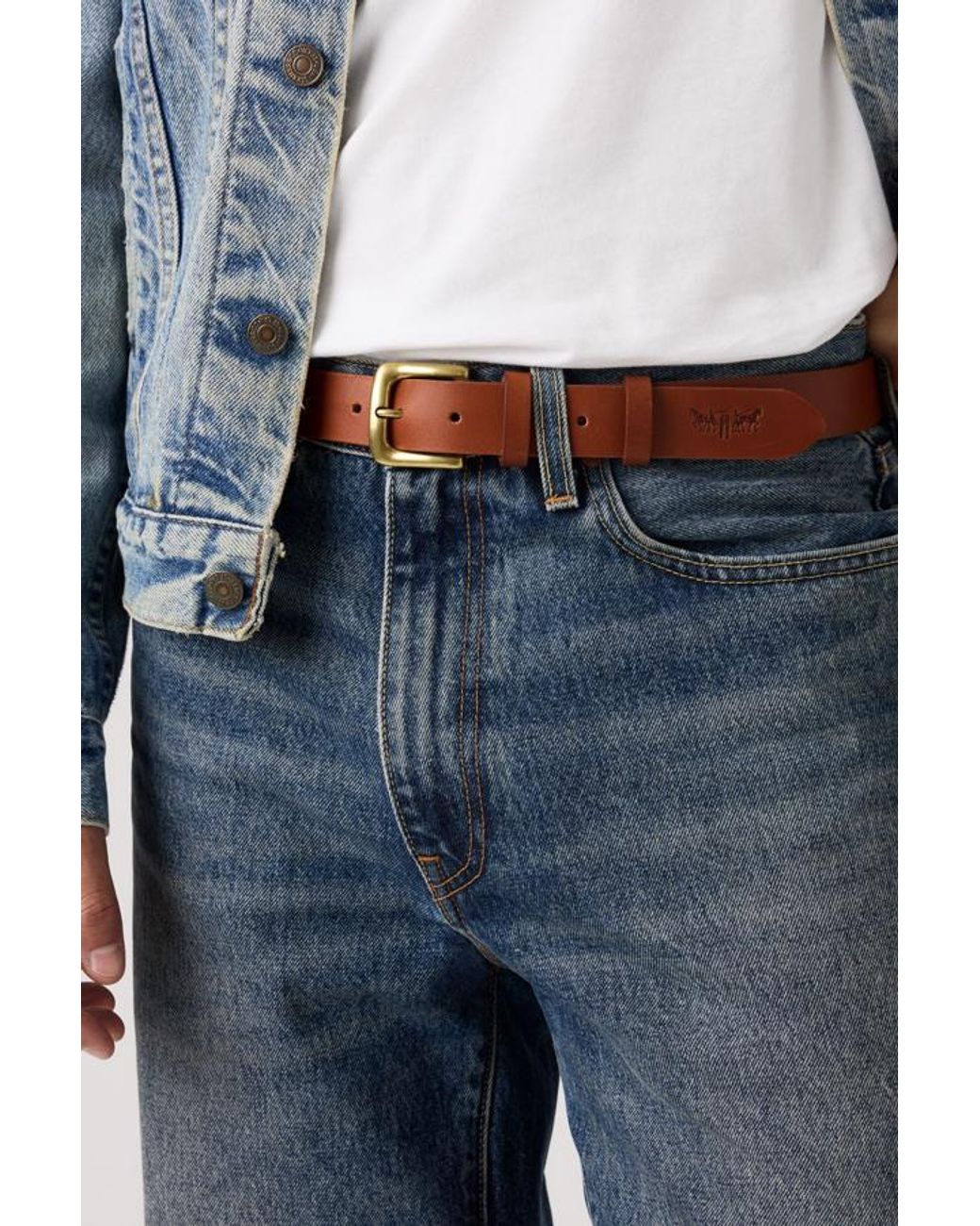 Levi's Blue Addison Belt for men
