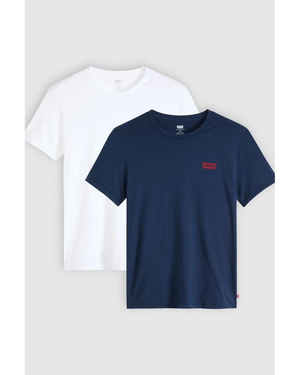 Levi's Blue Graphic Crewneck T Shirt 2 Pack for men