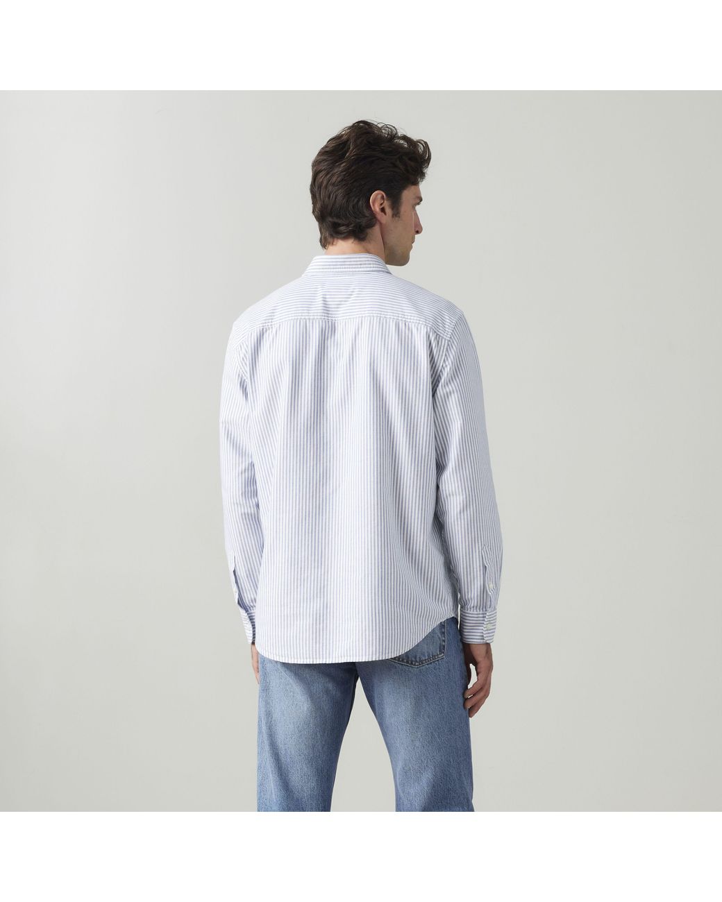 Levi's Authentic Overhemd Met Knopen in het Blue voor heren