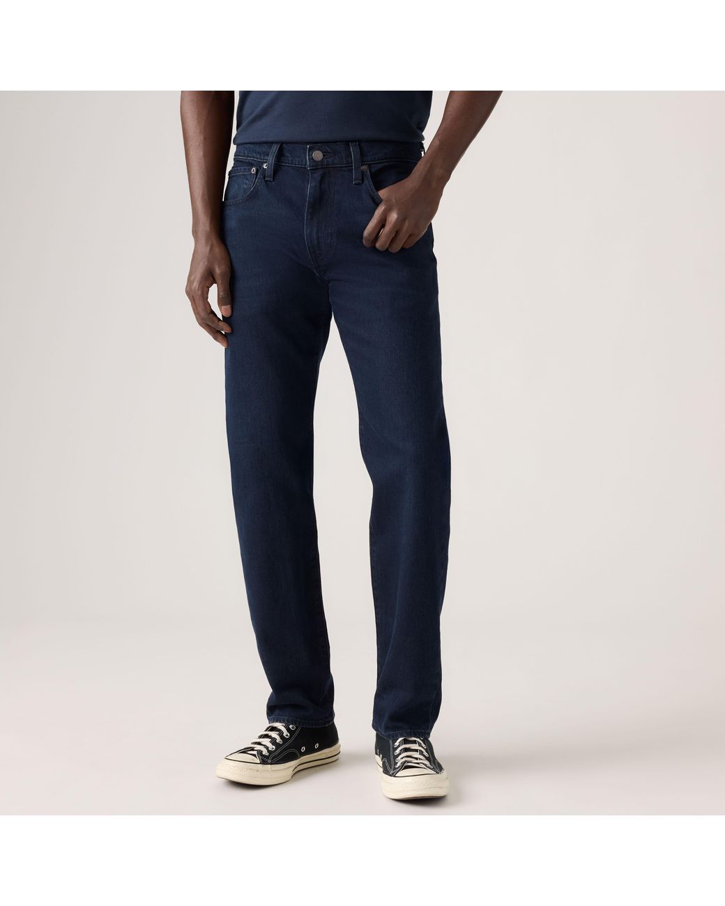 Levi's Blue 502 Taper Jeans for men