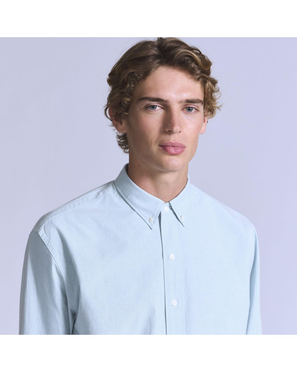 Levi's Blue Relaxed Button Up Shirt for men