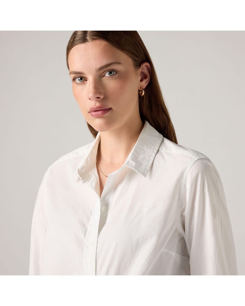 Levi's White Classic Shirt