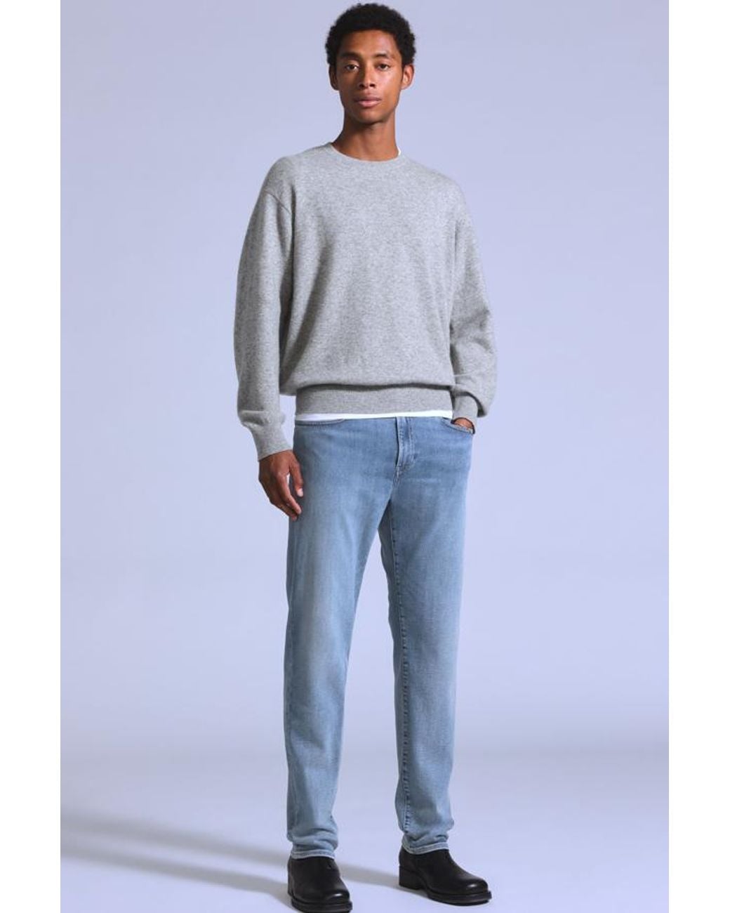 Levi's Blue 502 Taper Jeans for men