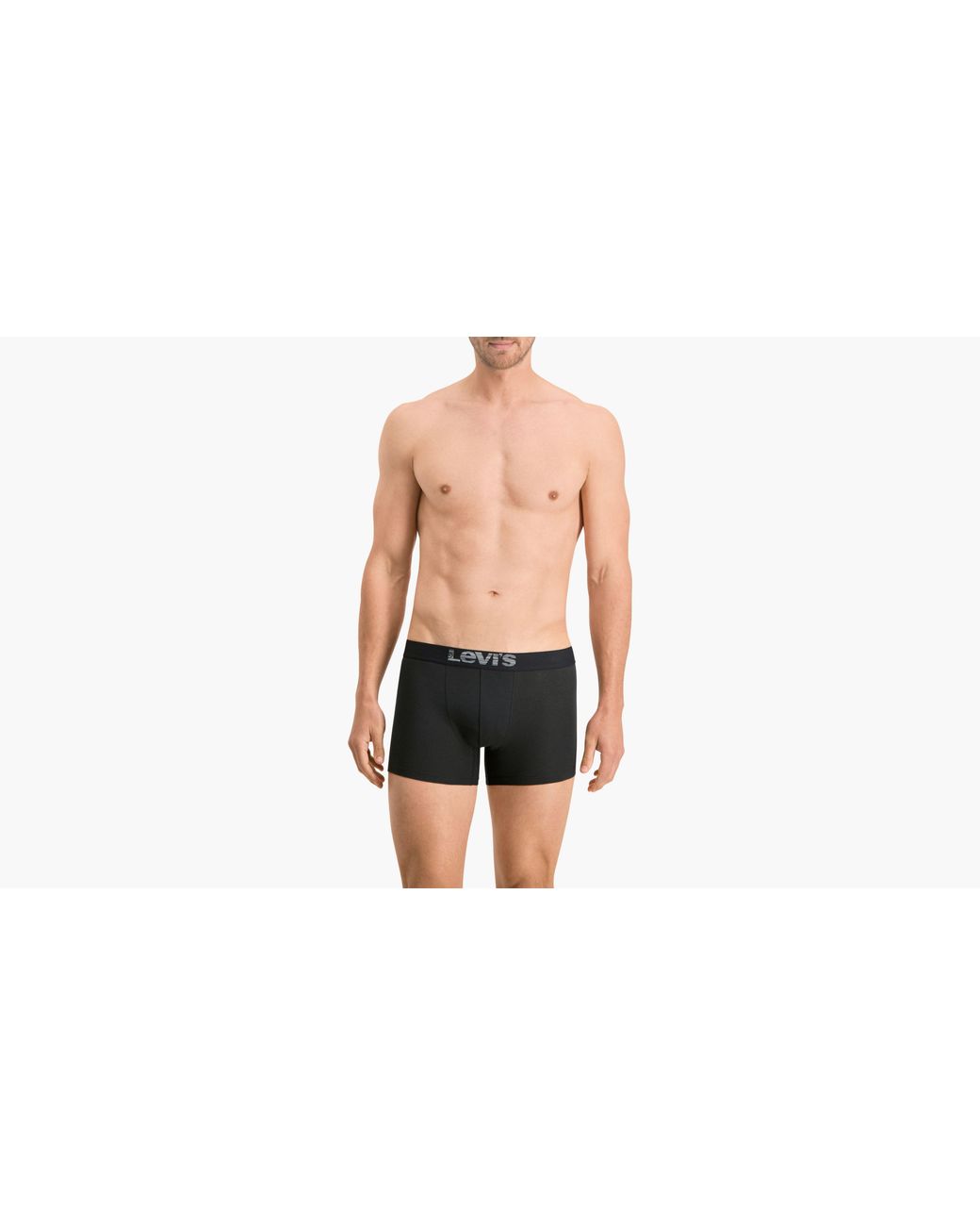 Levi's Black Basic Boxer Brief 2 Pack for men