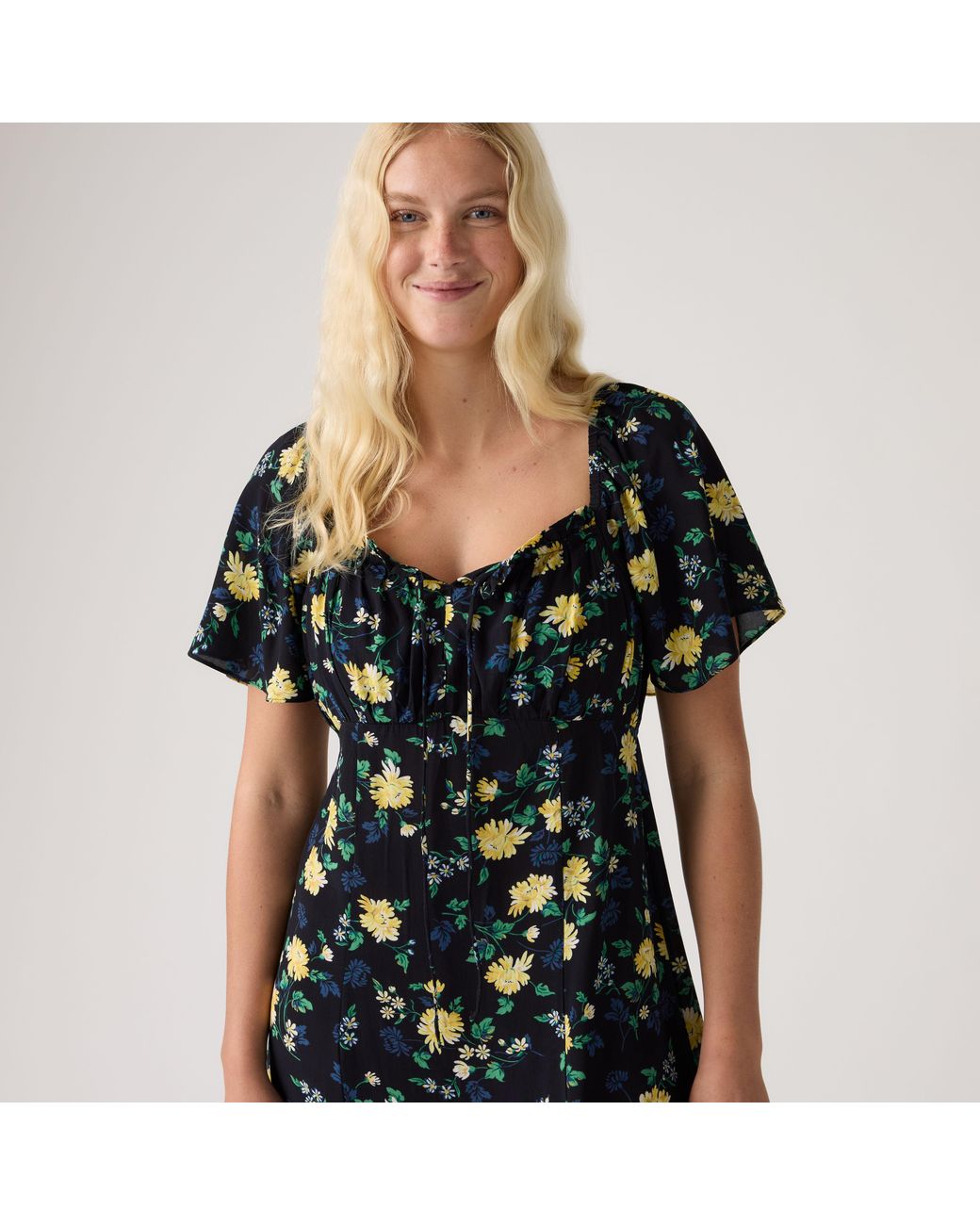 Levi's Multicolor Amara Column Midi Dress