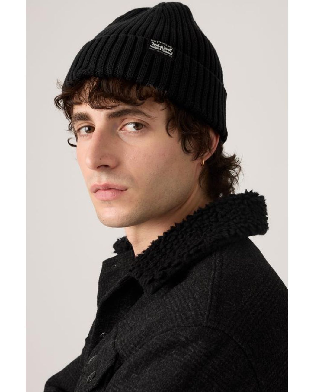 Levi's Sunset Beanie in Black für Herren