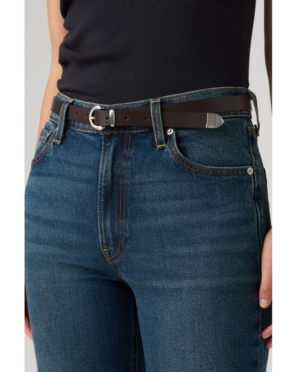Levi's Blue Skye 3 Piece Belt