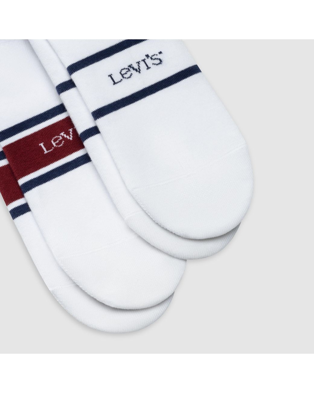 Low Cut Socks 2 Pack Levi's de hombre de color Red