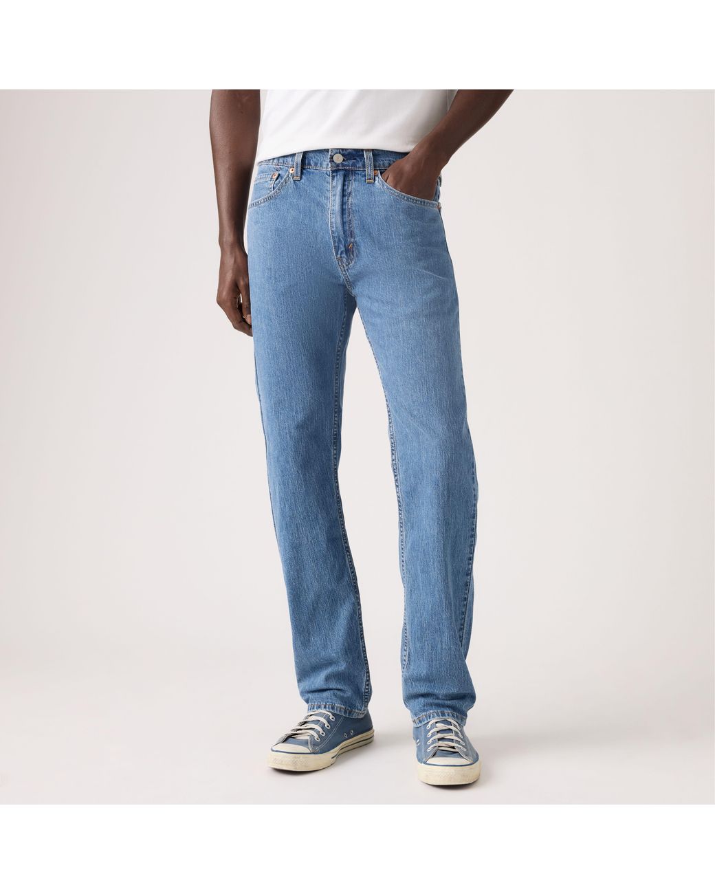 Levi's Blue 505 Regular Lightweight Jeans for men