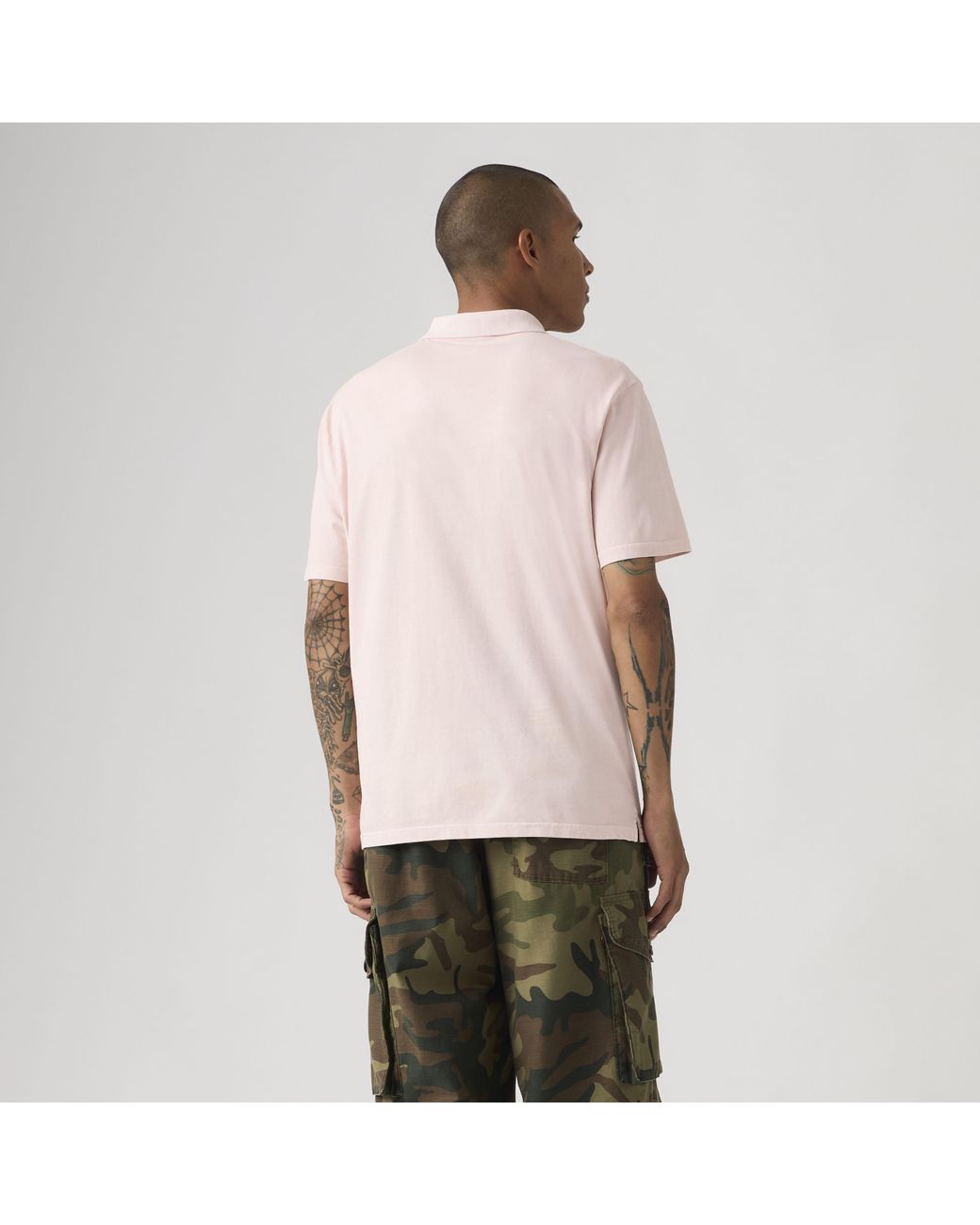 Levi's Authentic Polo in het Natural voor heren