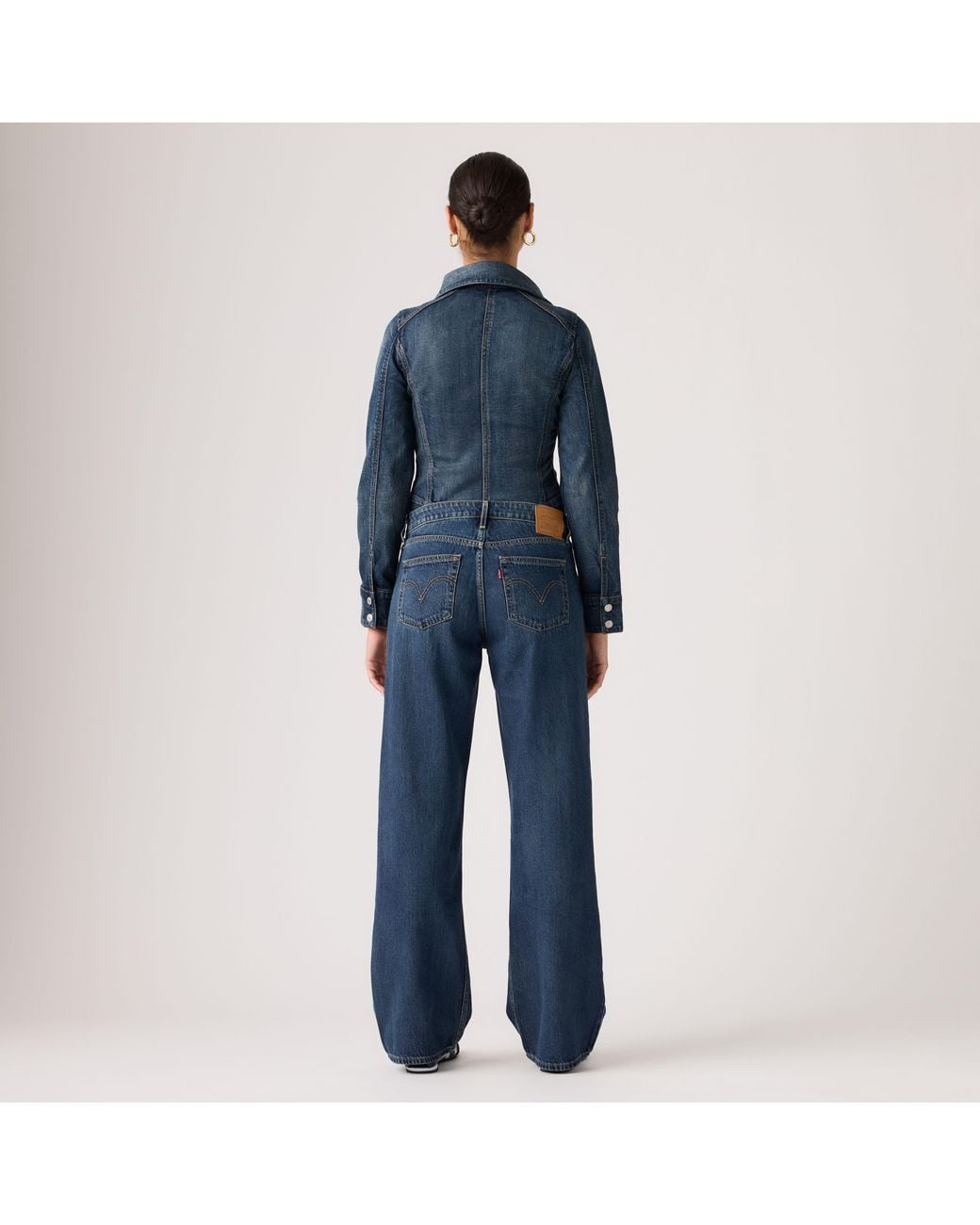 Levi's Low Loose Lightweight Jeans in het Blue