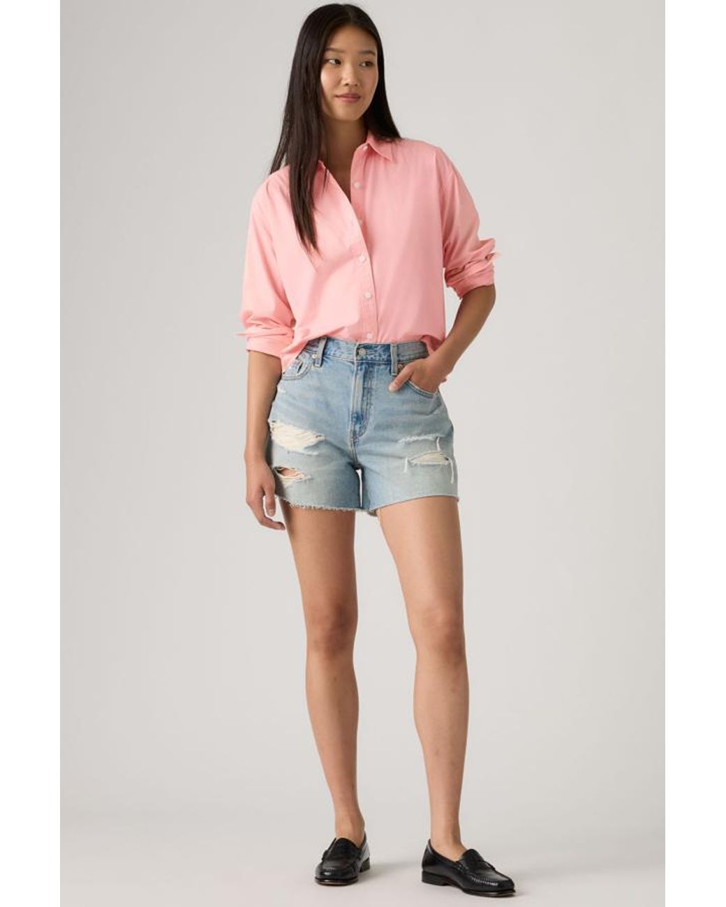 Levi's Multicolor Ribcage Shorts