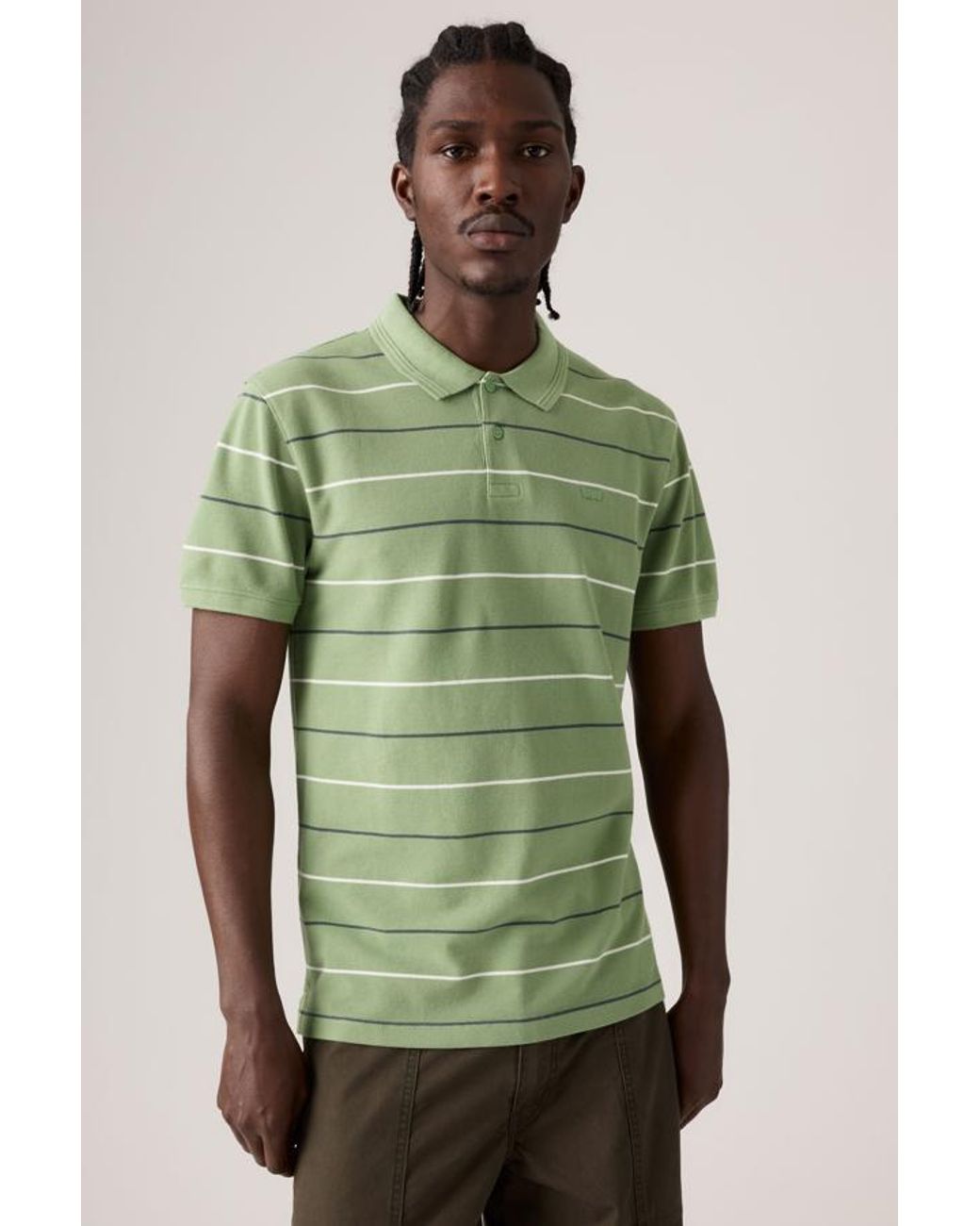Levi's Green Original Polo for men