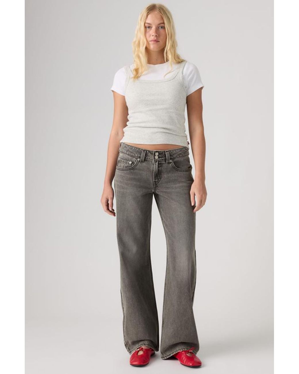 Jeans Loose Superlow Levi's de color Multicolor