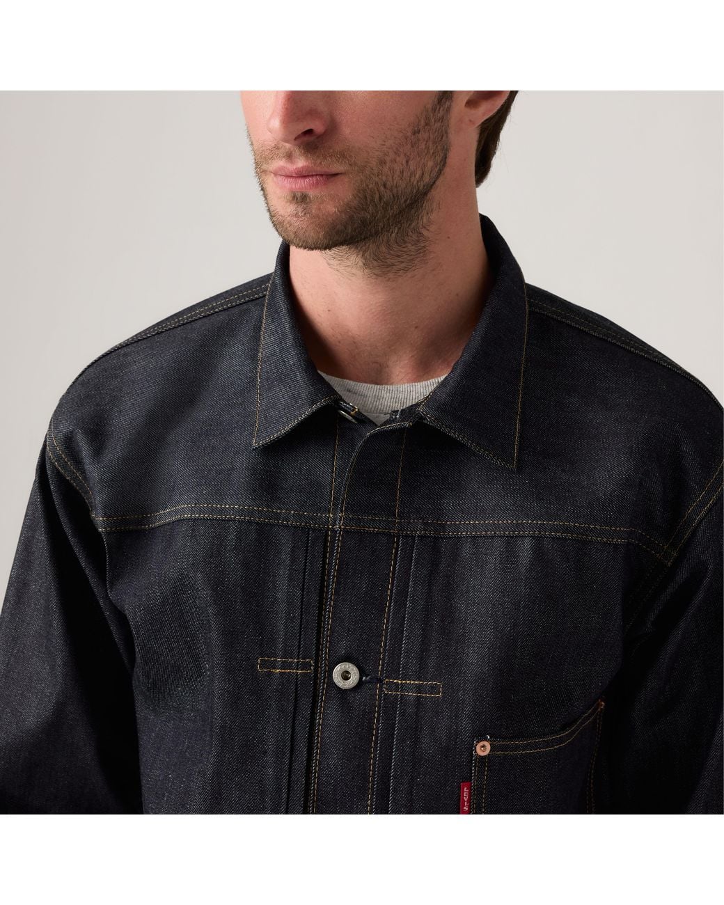 Levi's Black Vintage Clothing Wwii Trucker Jacket for men