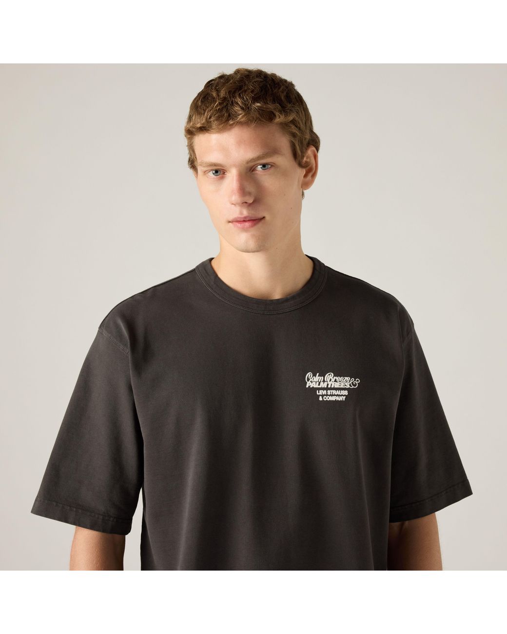 Levi's Black Loose Tee for men