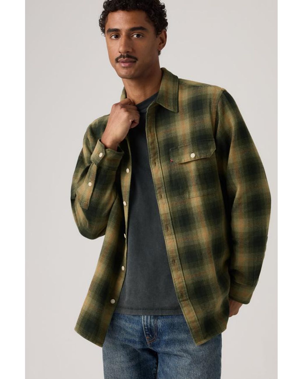 Sobrecamisa Jackson De Trabajo Levi's de hombre de color Green