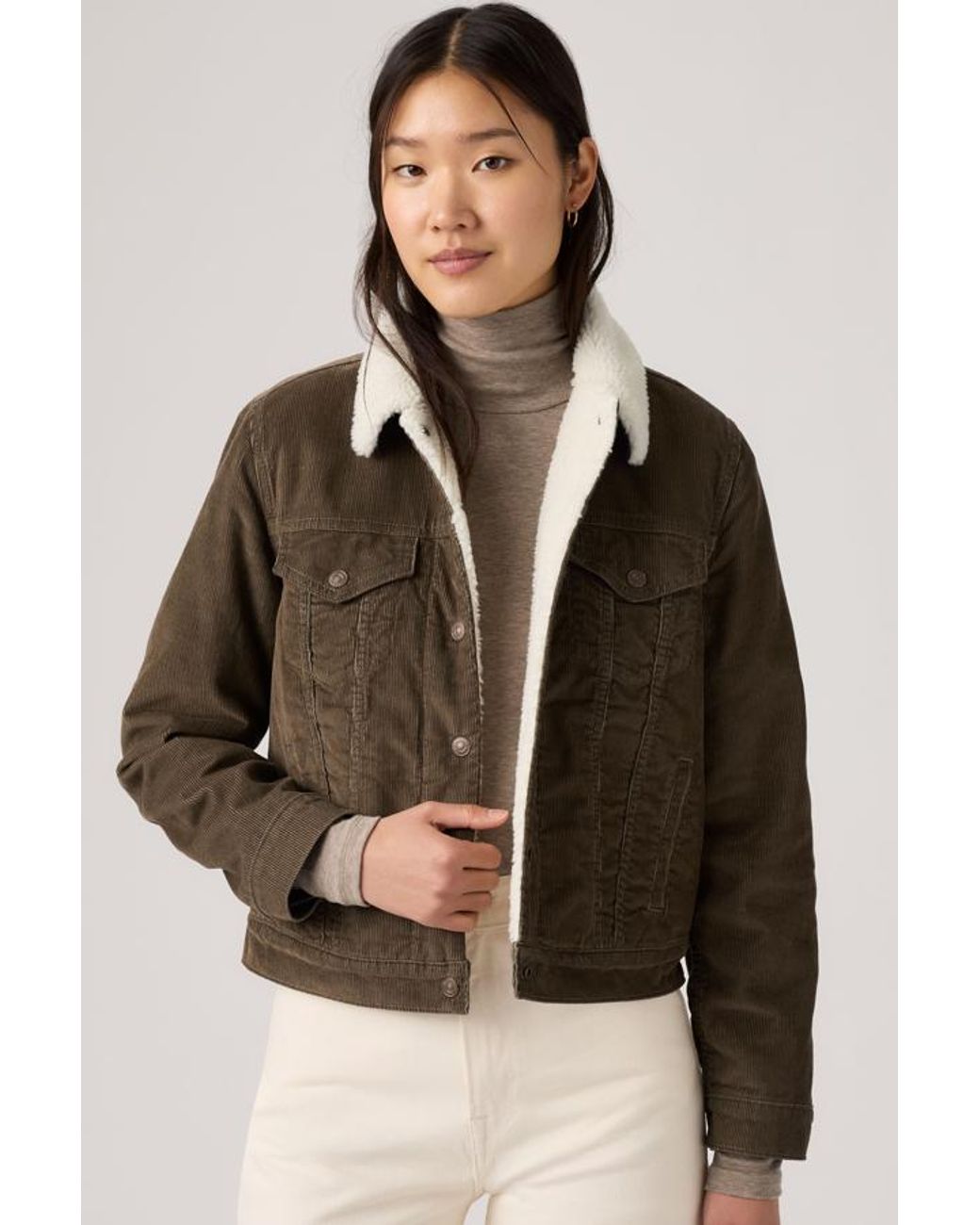 Levi's Brown Original Sherpa Trucker Jacket