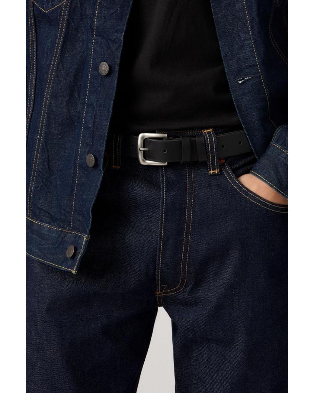 Levi's Blue Addison Belt for men