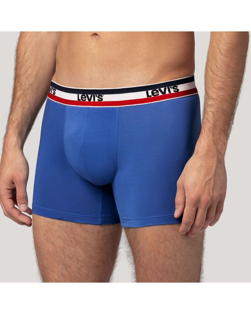 Levi's Blue Logo Boxer Brief 2 Pack for men