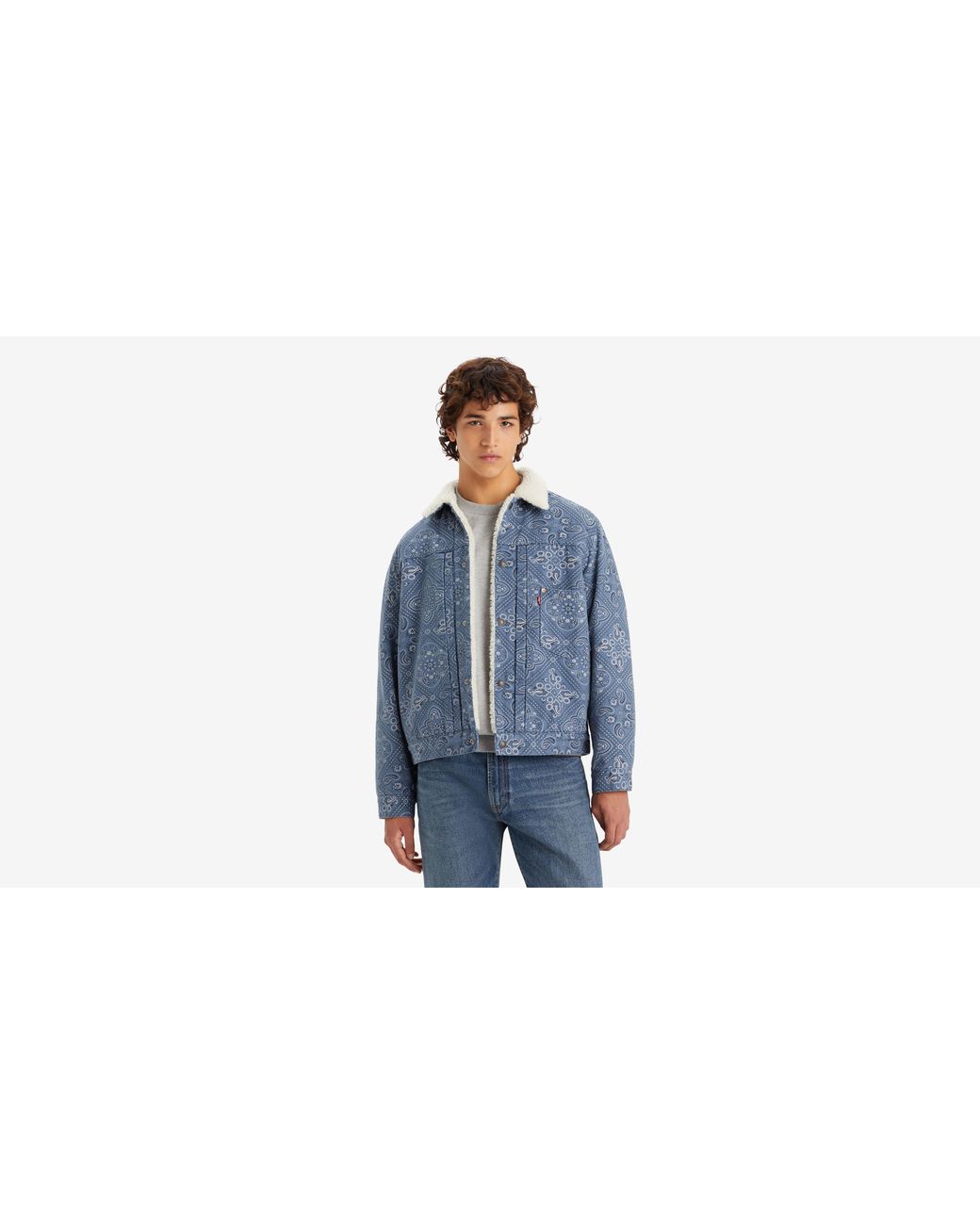 Levi's mens the trucker jacket deep sea indigo trucker new arrivals