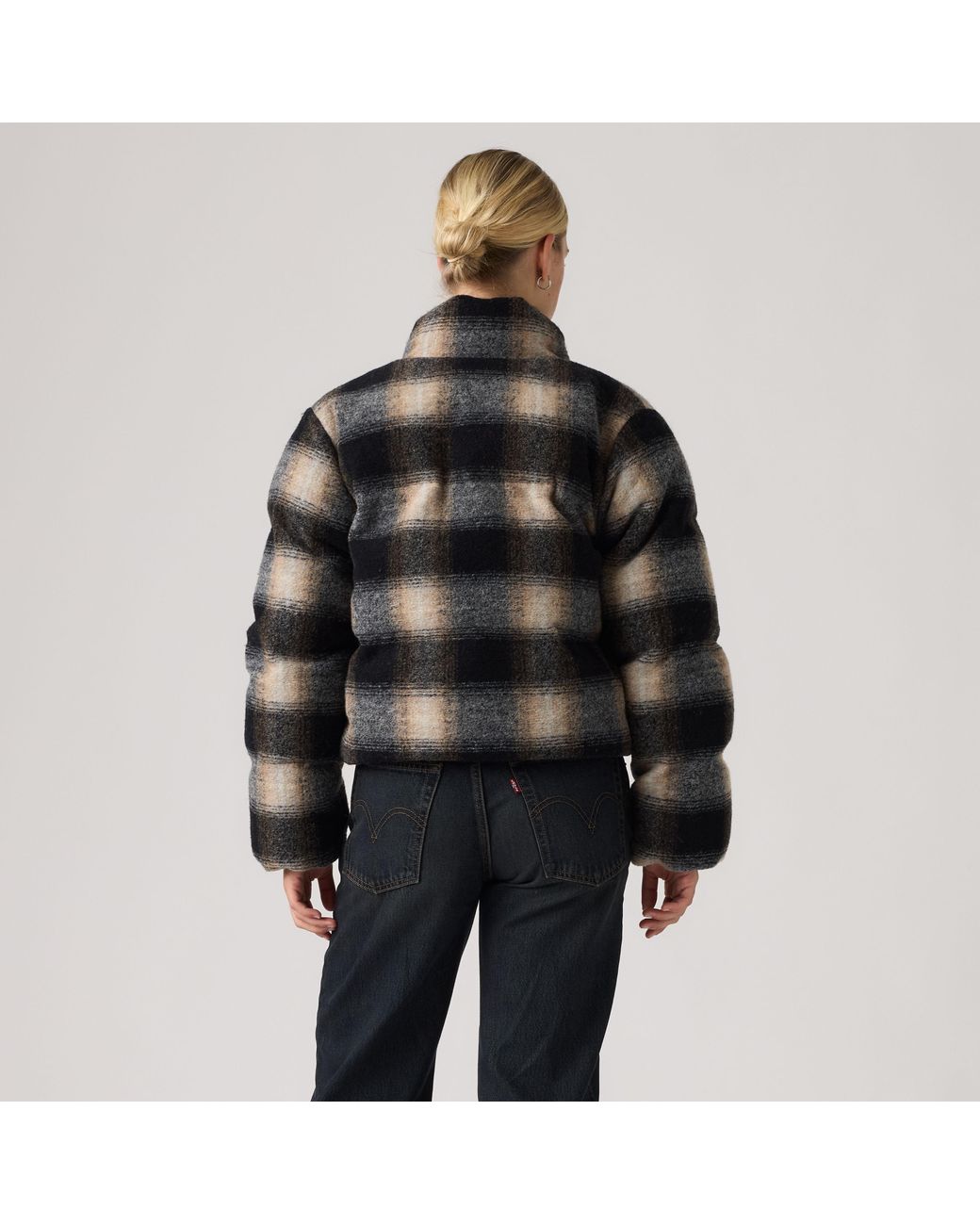 Giacca Imbottita Brynn Accorciata di Levi's in Black