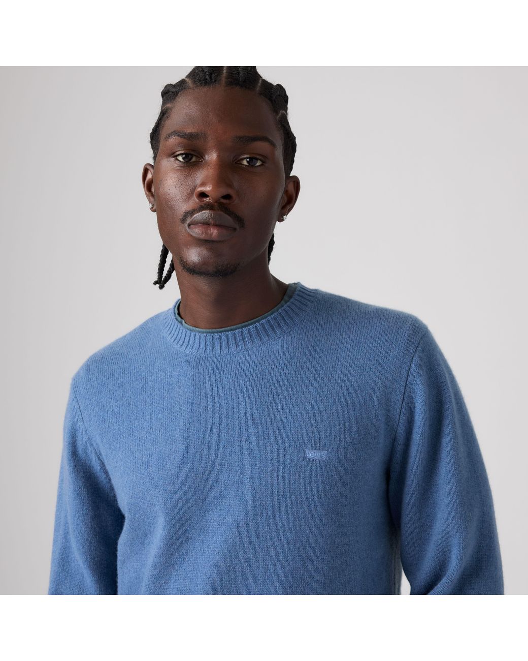 Levi's Blue Original Housemark Sweater for men