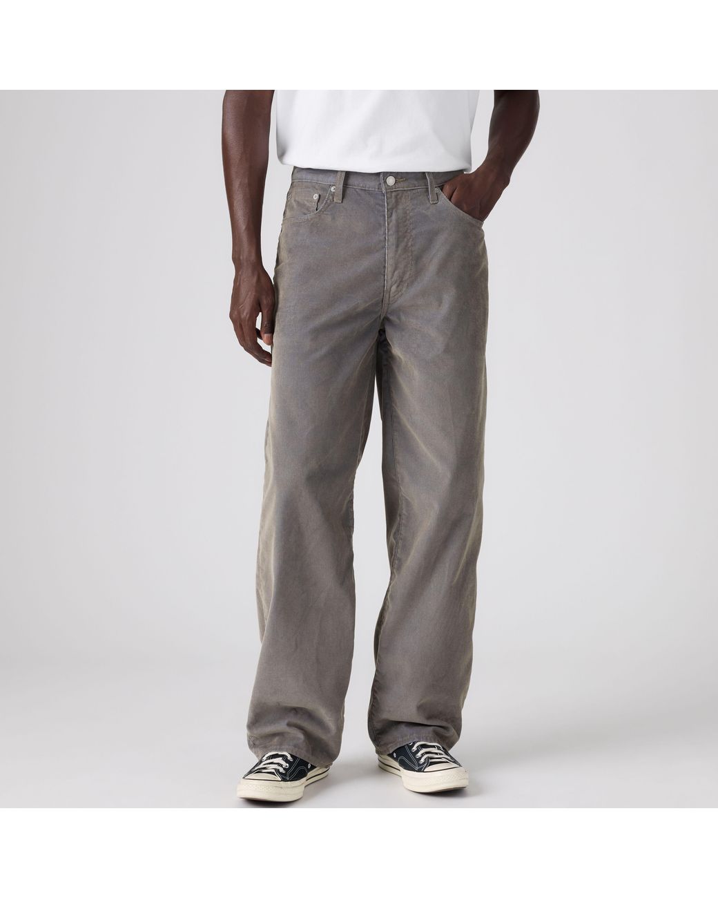 Levi's Black 578 Baggy Corduroy Pants for men