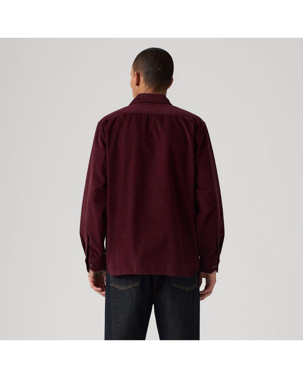 Sobrecamisa De Trabajo Jackson De Pana Levi's de hombre de color Red