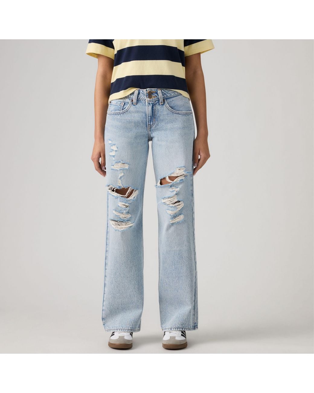 Levi's Blue Superlow Loose Jeans