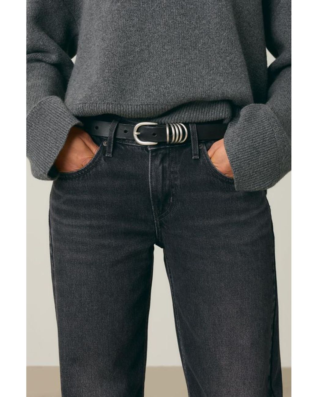 Levi's Blue Lyla Gürtel Mit Ring