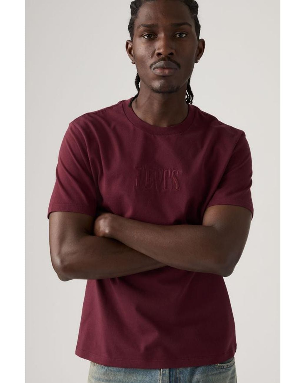 Levi's Red Classic Graphic Tee for men