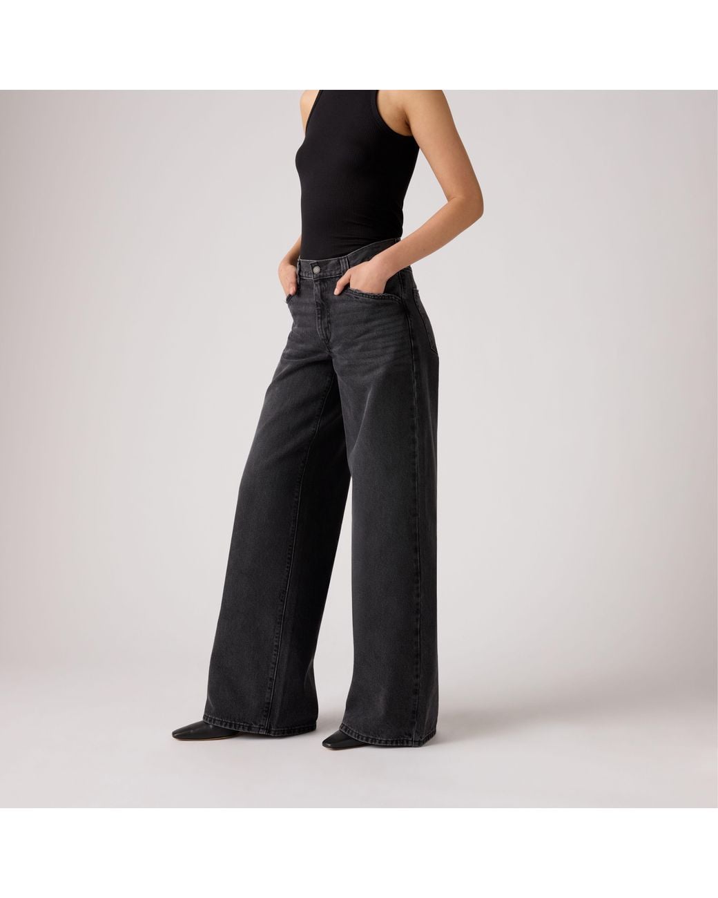Levi's Blue 94 Baggy Wide Leg Jeans