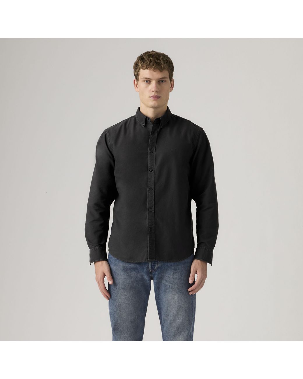 Levi's Authentic Overhemd Met Knopen in het Black voor heren