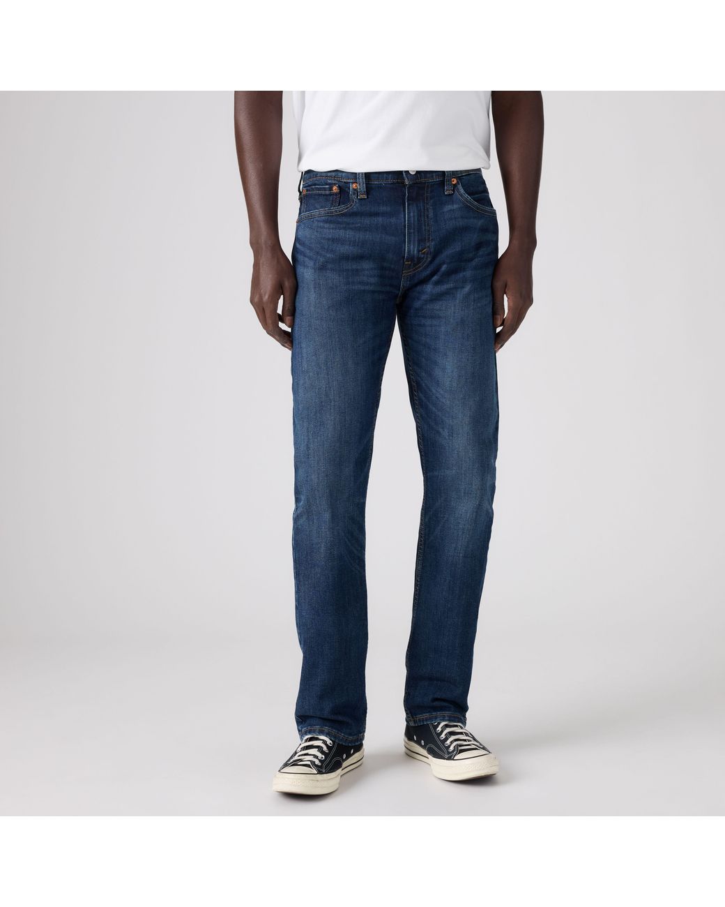 Levi's Blue 513 Slim Straight Jeans for men