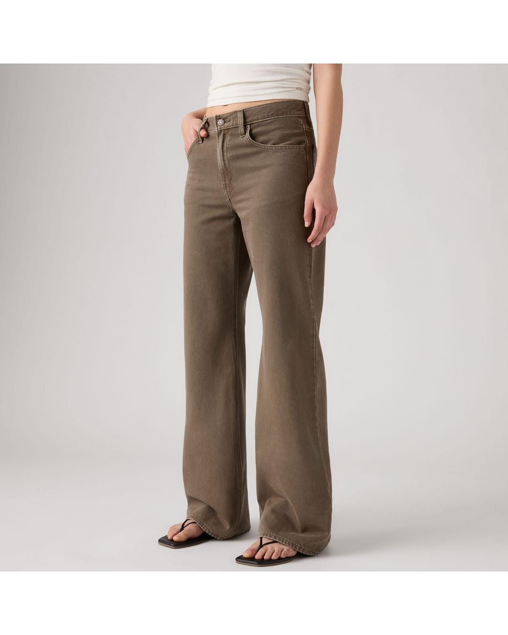 Levi's Brown Loose Boot Jeans