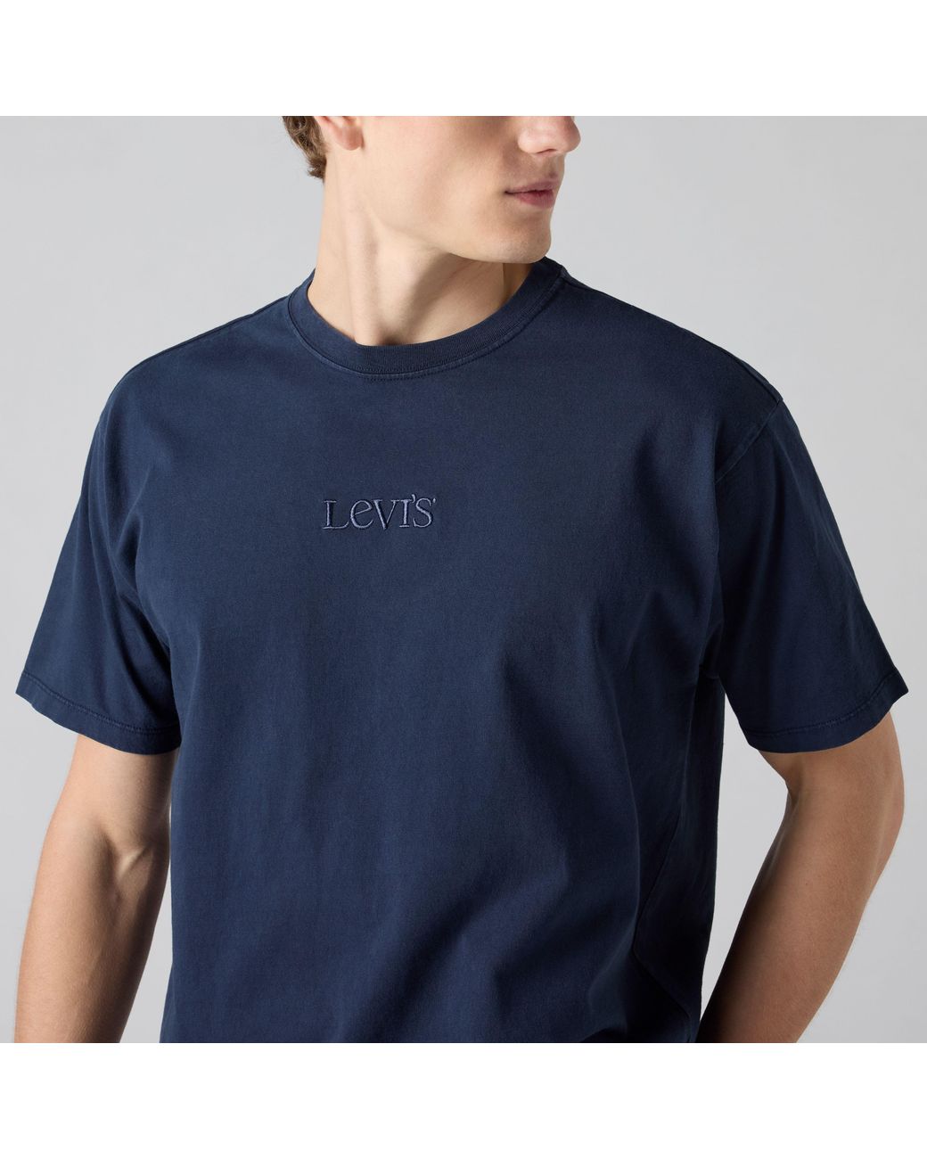 Levi's Blue Graphic Vintage Fit Tee for men