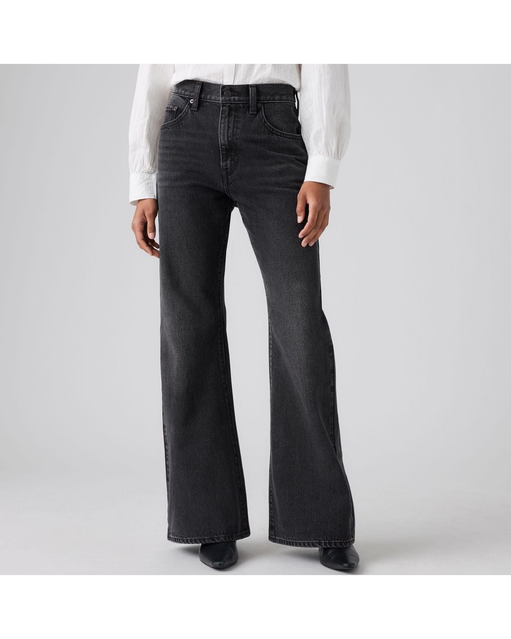 Levi's Blue Cinch Flare Jeans