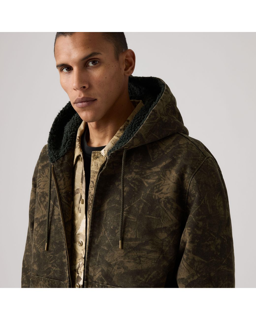 Levi's Brown Potrero Hoodie for men