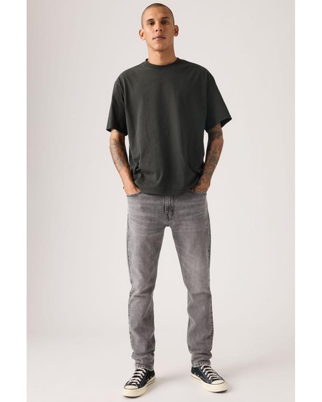 Levi's Gray 510 Skinny Jeans for men